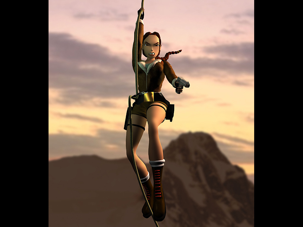 Clássico de ação-aventura filme lara croft tomb raider menina cartaz da  lona pintura da parede imagem da arte ginásio sala de treinamento decoração